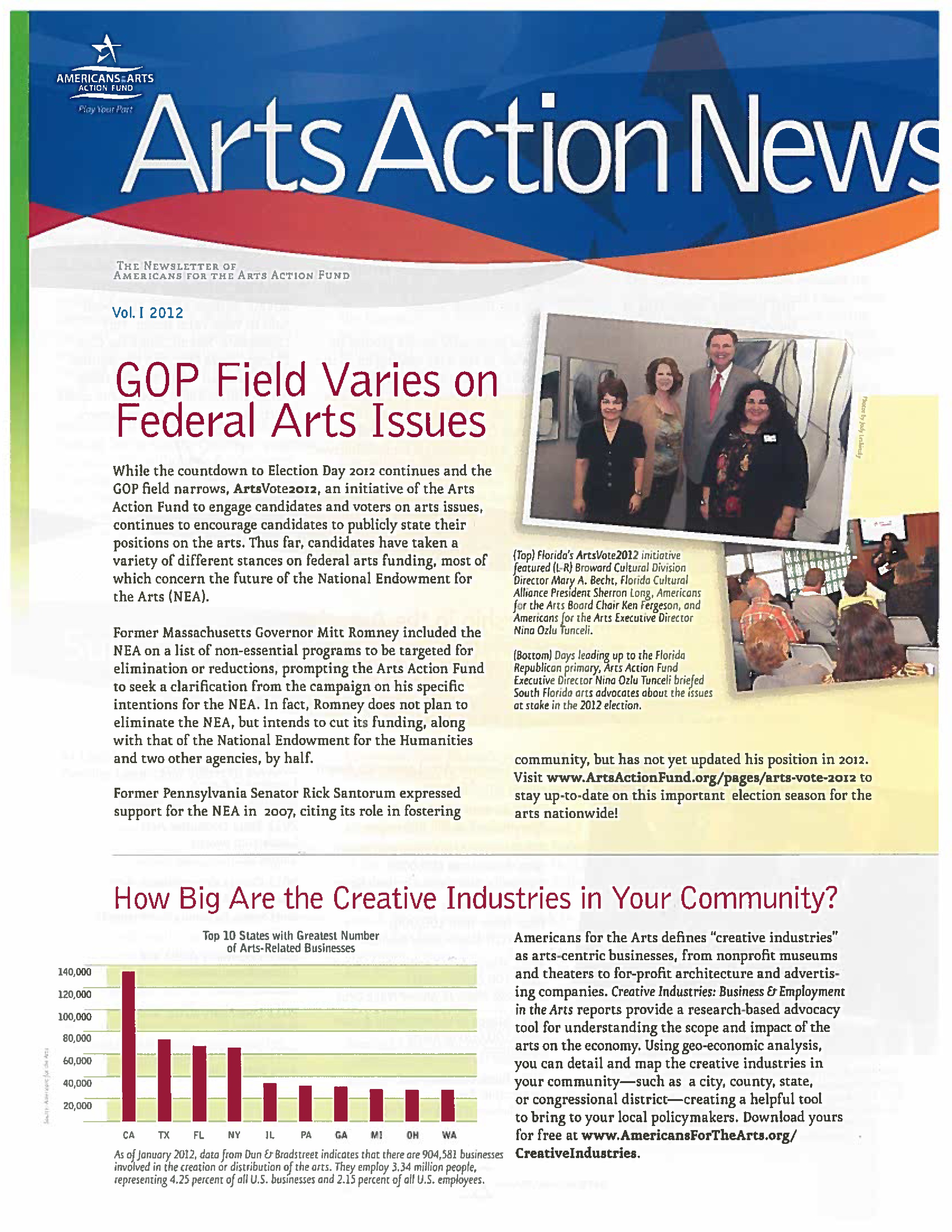 Cover of Volume I 2012
