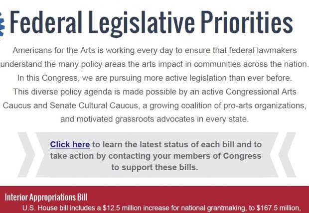 Federal Legislative Priorities, click on the link to learn more!
